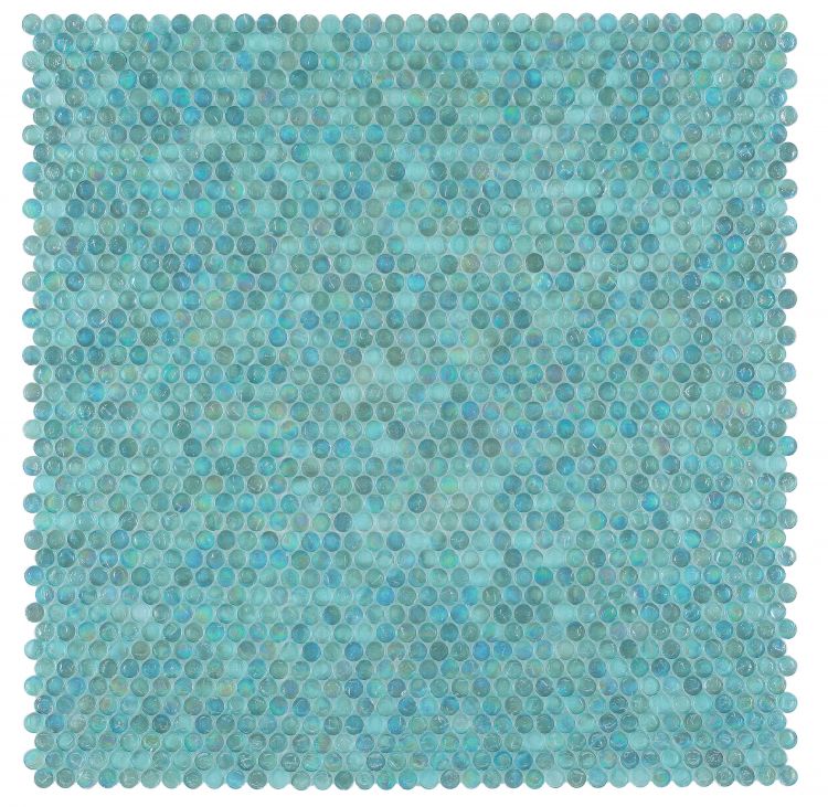 Malibu Turquoise Penny 12.25 x 12.25( Mapei Adesilex-P10 REQUIRED)